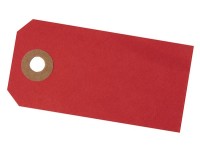 Paper Line Manillamærke 40x80mm 10stk rød