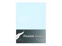 Paper Exclusive Kort A6 240g babyblå tekstureret 10stk.