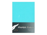 Paper Exclusive Kort A6 240g azurblå tekstureret 10stk.