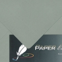 Paper Exclusive Kuvert C6 120g mørkegrå tekstureret 10stk.