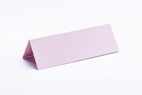 Paper Exclusive Bordkort 10x7cm rosa tekstureret 10stk.