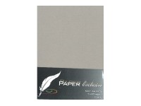 Paper Exclusive Kort A6 240g grå tekstureret 10stk.