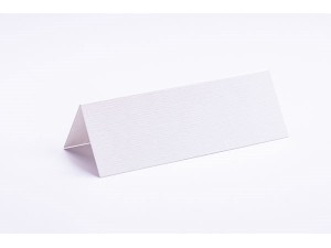 Paper Exclusive Bordkort 10x7cm hvid tekstureret 10stk.