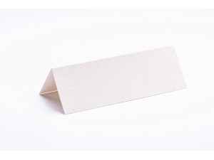 Paper Exclusive Bordkort 10x7cm creme tekstureret 10stk.