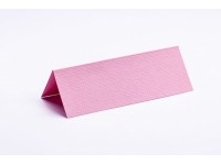 Paper Exclusive Bordkort 10x7cm lyserød tekstureret 10stk.
