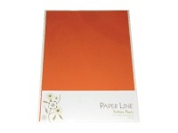 Paper Line Fantasy karton 180g A4 10stk i pakke mørkeorange