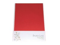 Paper Line Fantasy karton 180g A4 10stk i pakke rød