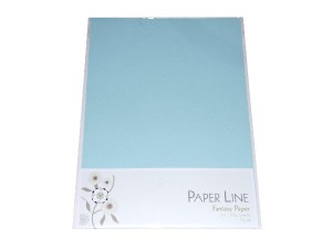 Paper Line Fantasy karton 180g A4 10stk i pakke lyseblå