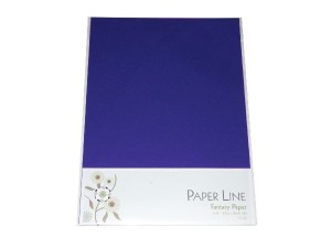 Paper Line Fantasy karton 180g A4 10stk i pakke mørkeblå