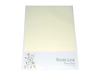 Paper Line Fantasy karton 180g A4 10stk i pakke creme