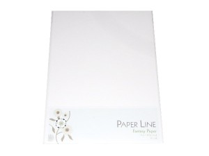 Paper Line Fantasy karton 180g A4 10stk i pakke hvid