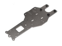 HPI Racing Rear Chassis Plate (Gunmetal)