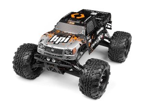HPI Racing Nitro Gt-3 Truck Painted Body (Silver/Black)