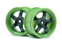HPI Racing Work Meister S1 Wheel Green 26Mm (0Mm Os/2Pcs)