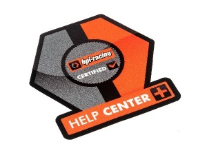 HPI Racing Hpi Help Center Shop Window Sticker