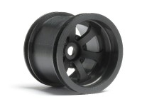 HPI Racing Scorch 6-Spoke Wheel Black (2.2In/55X50Mm/2Pcs)