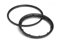 HPI Racing Heavy Duty Wheel Bead Lock Rings (Black/For 2 Whl)