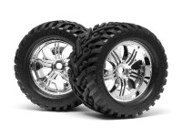 HPI Racing Mounted Goliath Tire 178X97Mm On Tremor Wheel Crm