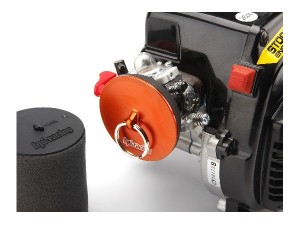 HPI Racing Aluminum Air Filter Maintenance Cap (Orange)
