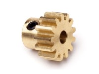 Maverick RC 13T Brass Pinion Gear (0.8 M / 32DP 3.175 Shaft)