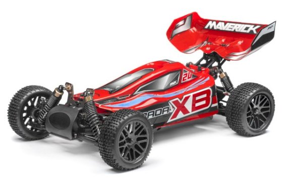 Maverick RC BUGGY PAINTED BODY RED (XB)