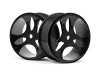 Maverick RC Black Wheels 2 Pcs (Vader XB)