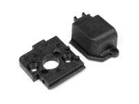 Maverick RC MOTOR MOUNT AND GEAR COVER 1PC (ALL ION)