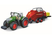 BURAGO Tractor w/bale lifter Fendt 1050 Vario 10cm green