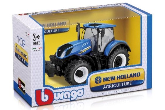 BURAGO Tractor 1:32 New Holland T7.315 blue