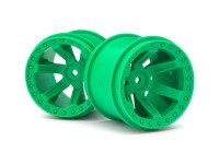 Maverick RC Quantum MT Wheel (Green/2pcs)