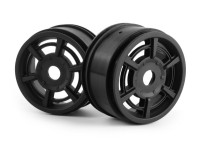 Maverick RC QuantumR Muscle Car Wheel (Black/2pcs)