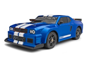 Maverick RC QuantumR Flux 4S 1/8 4WD Muscle Car - Blue