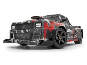 Maverick RC QuantumR Flux 4S 1/8 4WD Race Truck - Grey/Red
