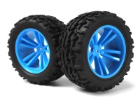 Maverick RC Wheel & Tire Set (2pcs) Phantom MT