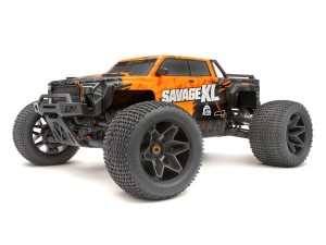HPI Racing GTXL-6 Kingcab Painted Truck Body (Black/Orange)