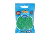 HAMA Hama mini perler 2000stk neon grøn