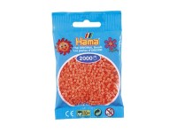 HAMA Hama mini perler 2000stk pastel rød