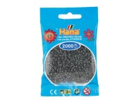 HAMA Hama mini perler 2000stk mørkegrå