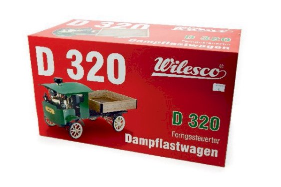 Wilesco Wil D 320 damp-lastbil RC 08/10