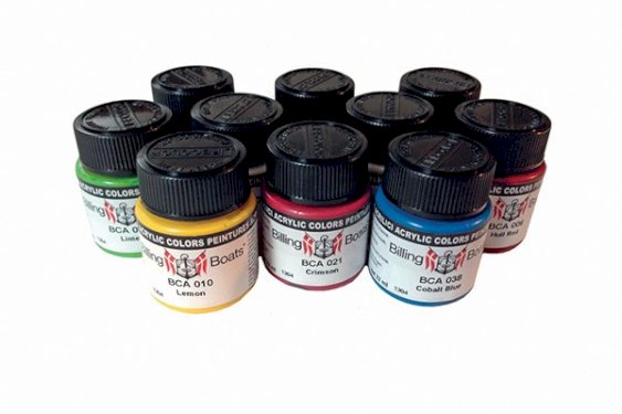 Billing Boats Bright Red 22ml