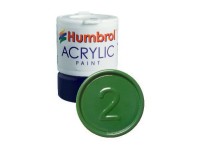 HUMBROL Acrylic maling Emerald 14ml - Blank - replaced