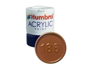 HUMBROL Acrylic maling Brown 14ml - Mat - replaced