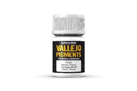 Vallejo Pigments titanium hvid 35ml