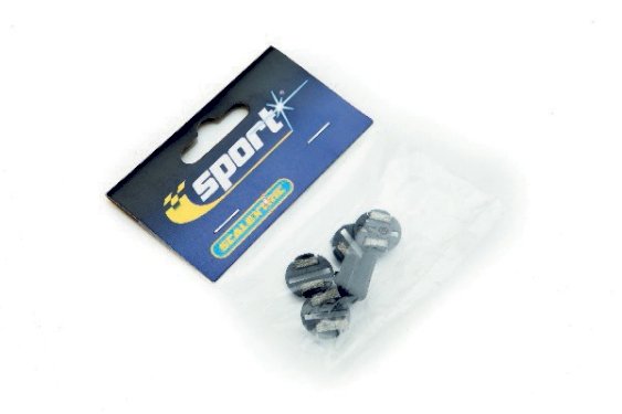 Scalextric Guide Blade (1) + Screw (1) + 4 Braid Normal