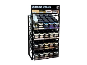 Vallejo Dioram Effects display 20 farver/effects