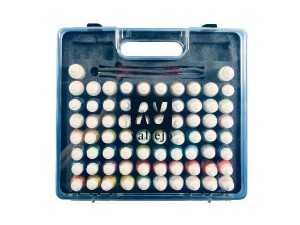 Vallejo Suitcase 72 Basic Combinations + Brushes