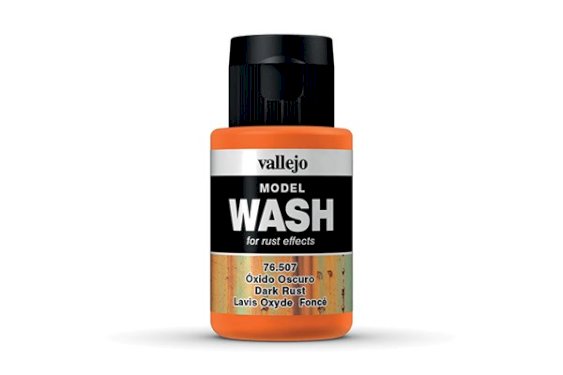 Vallejo Model Wash 35ml dark rust