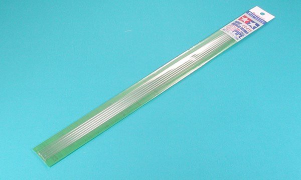 TAMIYA Clear Plastic Beam 3mm Pipe *6