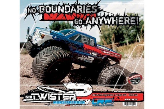 LRP Poster S10 Twister Monster Truck 2