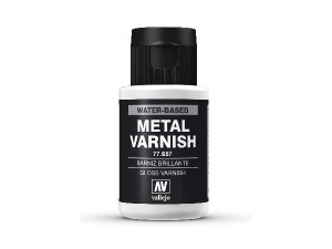 Vallejo Gloss Metal Varnish, 32ml.
